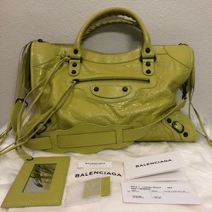 Balenciaga Classic City - Chartreuse/Jaune Poussin